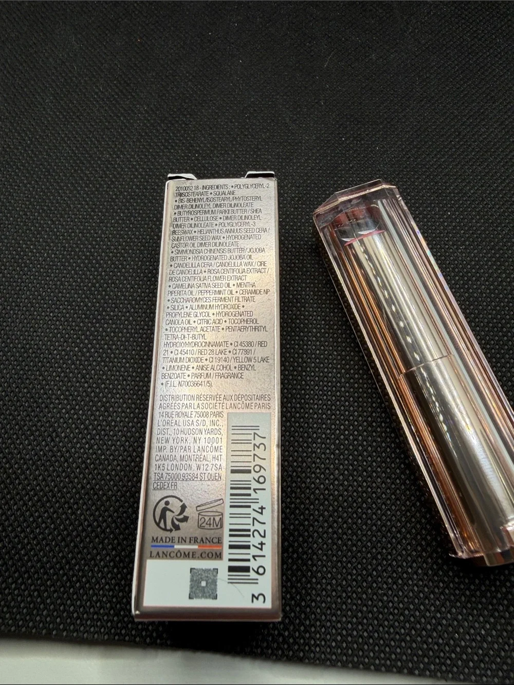 Lancôme Lip Idôle Butterglow color Balm - Pink Oh Lala NEW